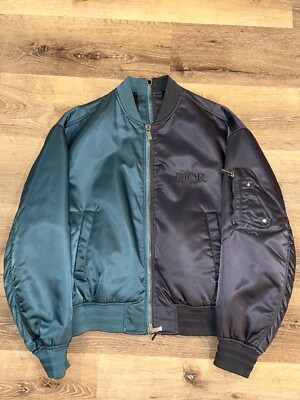 CHRISTIAN DIOR X JUDY BLAME SPLIT ZIP BOMBER JACKET | eBay
