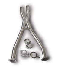 Fits Crossover X Pipe 2.5in 16 Gauge Stainless Steel by Corsa Performance 14131
