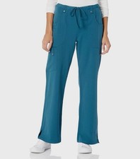 Dickies Women's XL Petite 4-Way Stretch CRBZ Caribbean Blue Scrub Pants NWT