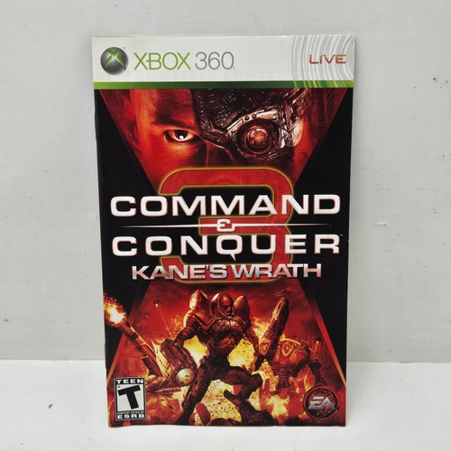 Command & Conquer 3: Kane's Wrath (Xbox 360, 2008) Complete Tested Working - Picture 6 of 9