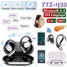 Translator Earbuds 144 Languages Real Time Online OffLine Translation Earphones
