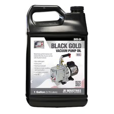 Black Gold Dvo-24 Refrigerant Evac Pump Oil, 1Gal, Black