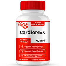 CardioNEX Capsules, Cardio NEX Blood & Circulation Health Support Pills 60ct