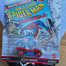 Hot Wheels Premium Spider-Mobile Marvel Comics Spider-Man Real Riders 1:64 2021