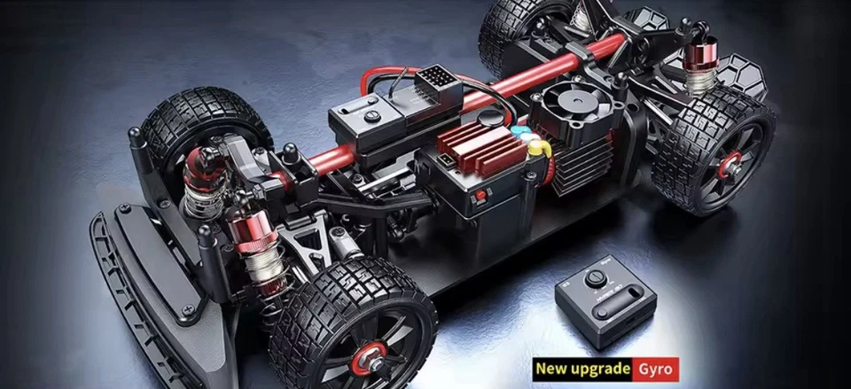 RC Drifter 1:14 Brushless 4WD + 3S 2500mAh POWER Lipo Akku - Bild 2 von 4