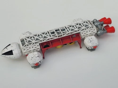 Vintage Dinky Toys 360 Eagle Freighter white All Original Good Condition