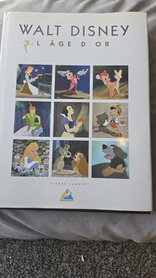  RAR Walt Disney L Âge d Or Pierre Lambert Kunstbuch + Walt Portrait 2006 HC