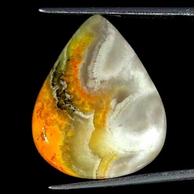 12,90 Ct Natürlicher Bumble Bee Jasper Perle Cabochon Lose Edelstein