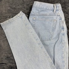 Wrangler Light Wash Denim Jeans Made in USA 31x33 Vintage High Rise Cotton