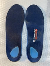 Powerstep ProTech Full Length Orthotic Insole - Blue M 4-4.5 W 6-6.6 Gently used