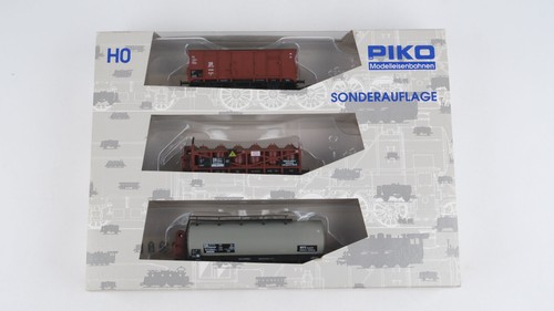 Piko H0 58015 Güterwagen-Set Zonenwagen DR | Zustand: Gebraucht
