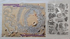 Hero Arts My Monthly May 2017 Stamps  Dies Mermaid Ocean Fish