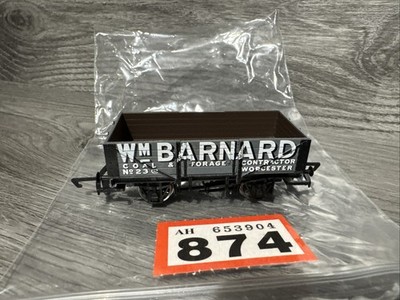 Hornby Wm Barnard Open Plank Wagon No 23 - OO - gebraucht ohne Karton
