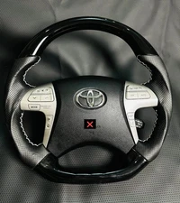Steering Wheel for Toyota Vigo (2004-2015), Hillux, Champ (7th gen) Piano Black