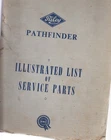 Riley Pathfinder  Parts Catalog Manual