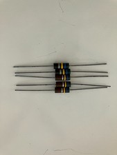 Lot of 5 - 560kOhm - 1W - 10% Carbon Resistors- Allen Bradley Style - NOS