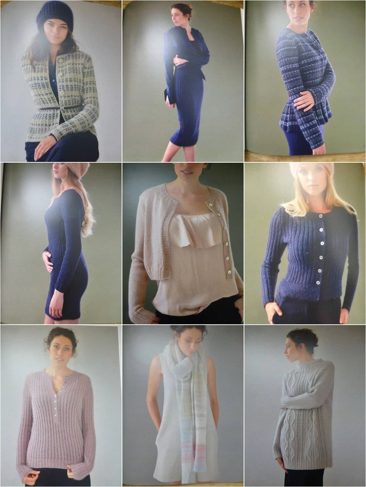 STILL-21 MODERN WOMENS LADIES KNITTING PATTERNS-KIM HARGREAVES-ROWAN YARNS - Image 2 of 3