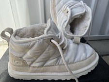 UGG Women s Quilted Lace-Up Ankle Bootie Shea...