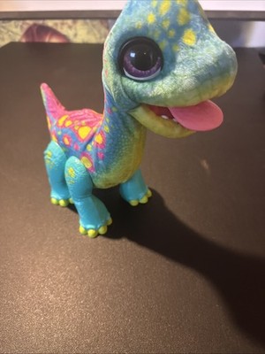 FurReal Friends Snackin Sam der Brontosaurus Dinosaurier interaktives Haustierspielzeug