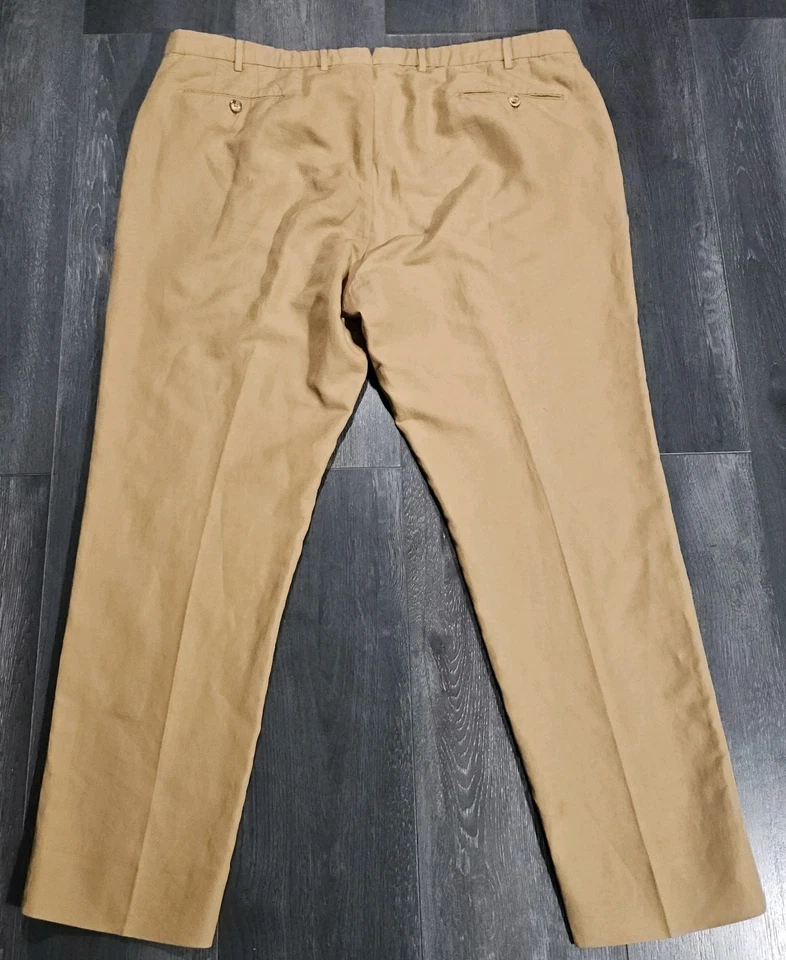 Incotex Chinolino Trousers Men 44x32 Brown Standard Fit Business Casual Beach - Image 2 of 4