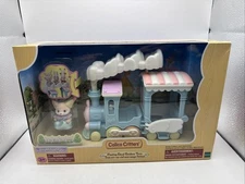Calico Critters Floating Cloud Rainbow Train Dollhouse Play-set Brand New