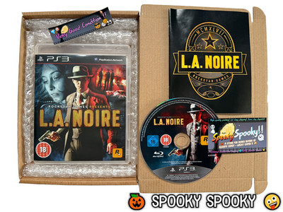 LA Noire PS3 - UK PAL sehr guter Zustand CIB - hochwertige Verpackung - Sendungsverfolgung