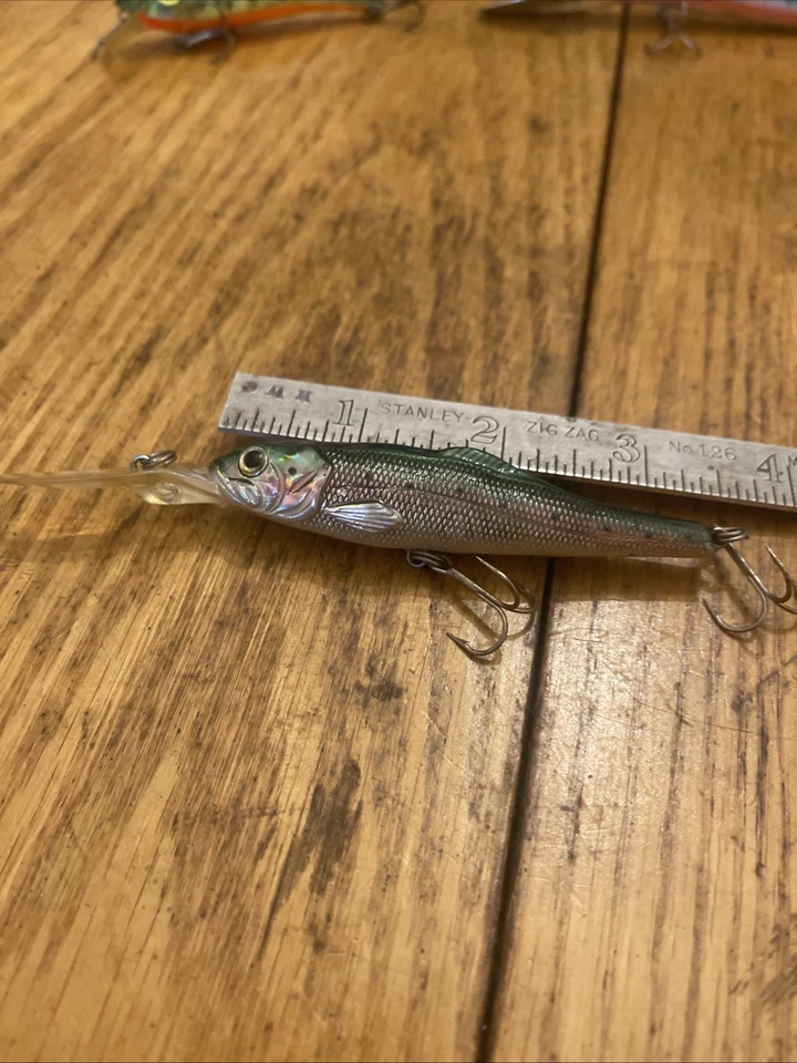 Sebile Real Image 3.25” Deep Diving Trout Colored Lure  - Image 2 of 4