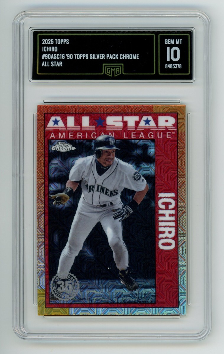 hiro.oshiro.90's 2025 Topps Series 2 - 1990 Topps Chrome Silver Pack All-Stars