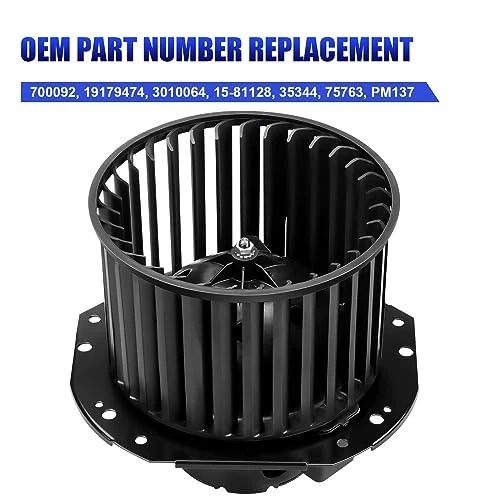 Blower Motor with Fan for Chevy S10 Astro Blazer GMC Safari 1994-2005 - Image 4 of 4