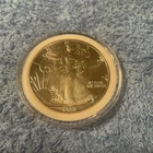 1990 1 Oz Fine Silver One American Dollar uncirculated As Pictured.