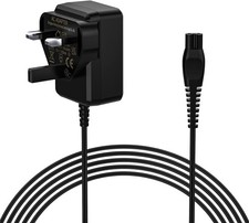 15V Power Charger Cable Cord Lead UK Plug for Philips Shaver HQ8505 Series