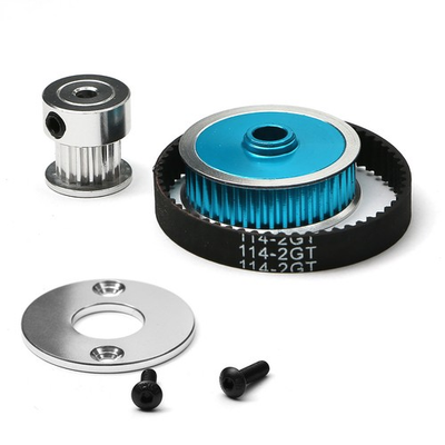 #ad Fits For Tamiya TT02 3.17 Belt Drive Transmission Gears Set Chassis Upgrades $17.66