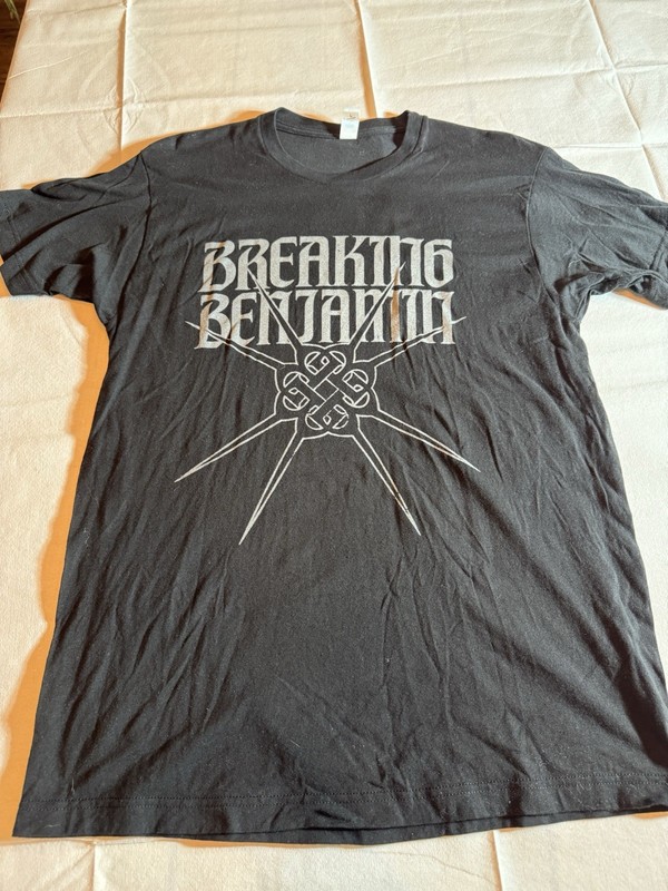 Breaking Benjamin Tour T Shirt Large 2023
