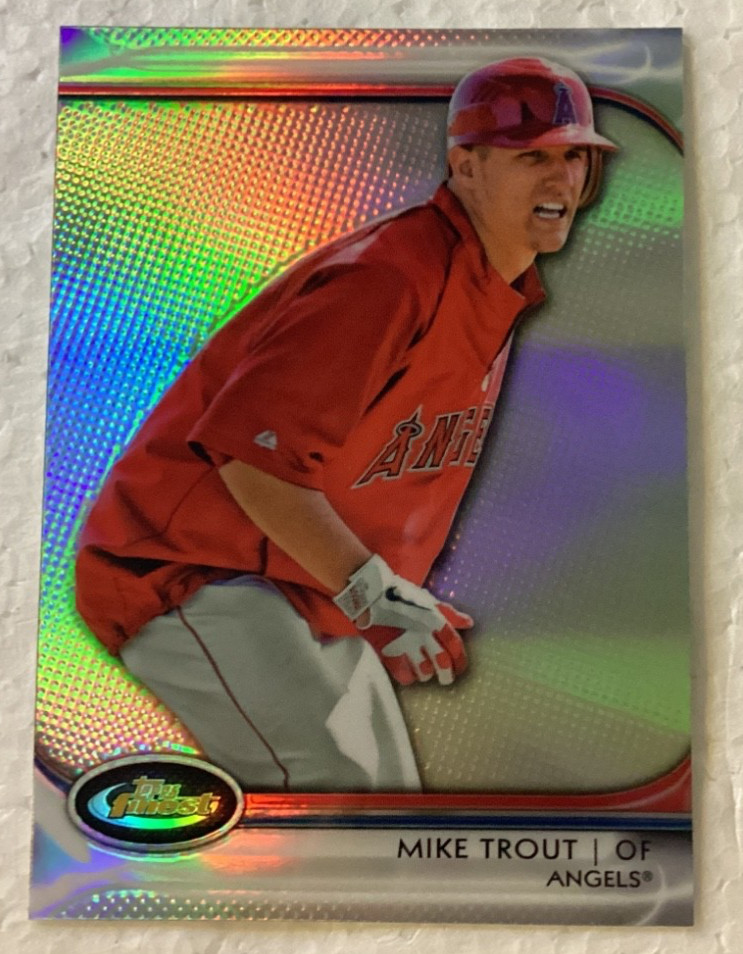2012 Topps Finest Refractor Mike Trout #78