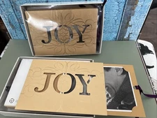 Hallmark Joy Photo Holder Christmas Cards with Envelopes 2 Boxes Of 12 Cards