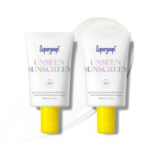 Supergoop Unseen Sunscreen - SPF 50 - Clear  Invisible Face Sunscreen  Broad
