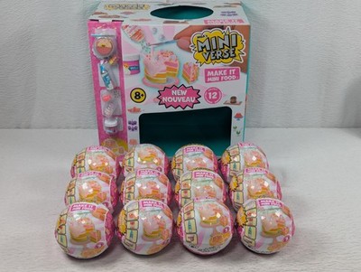 MGA Miniverse - Make It Mini food - Series 3 - Display + 12 Sealed balls