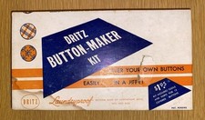 Vintage Dritz Button-Maker Kit