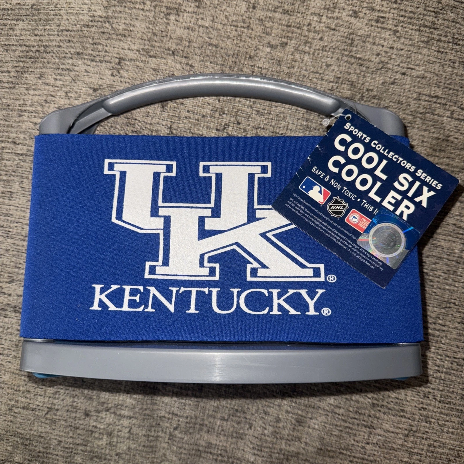 UK Sports Collectors Series Cool Six Cooler Can Beverage Cooler Football Basketb