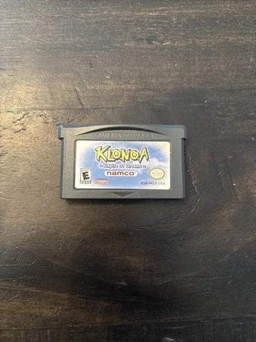 Klonoa Empire Of Dreams Game Boy Advance 2001 Authentic GBA Works Great