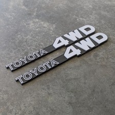 1979-1983 Toyota Pickup Fender Badge Emblem Logo 3d Printed Set Of Two