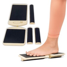 Single Leg Balance Board - Ankle  Foot Exerciser Strengthener, Black