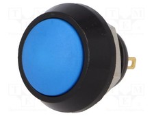 2A/36VDC IP65 Switch: vandal resistant Pos: 2 OFF-(ON) SPST-NO