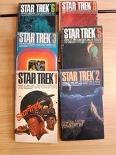 Star Trek 1 2 3 5 6 8 James Blish Bantam Books Vintage Covers