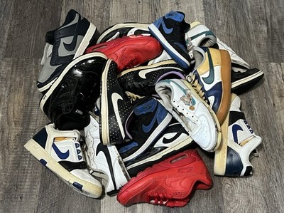 FOR PARTS / REPAIR Lot of Nike Jordan AF1 AF2 Air Max 90 Dunk Shoes Sneakers