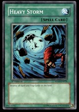 Heavy Storm SD10 SD10-EN026 MP YuGiOh Buy 10 Get 10 Free | Free Ship