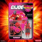 Super7 GI Joe Reaction+ Ninja Force Snake Eyes Target Exclusive Action Figure