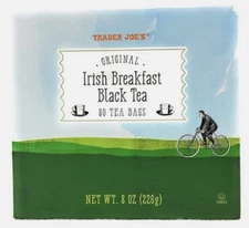 Trader Joe's Original Irish Breakfast Tea 80 Tea Bags