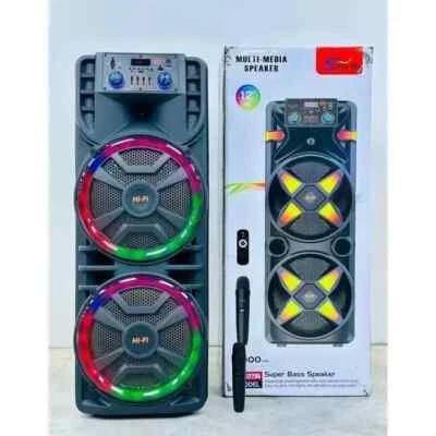 SINGE sehr große Lautsprecher party musik box 12-Zoll- Bass 200W 6000MAH Akku