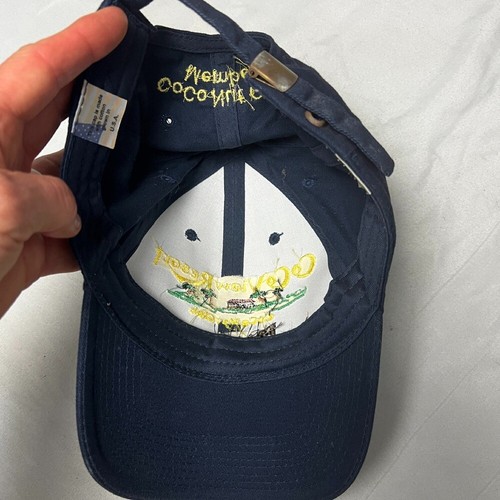 Coco View Resort Navy Blue Hat CoCo Nut Club Member Embroidered Travel Souvenir - Picture 4 of 6